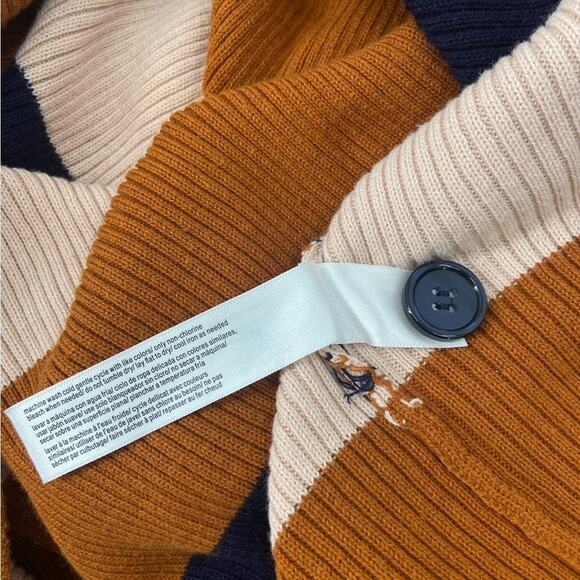 Eloquii Elements Women's Plus Size‎ Striped Cardigan Sweater Dress 22/24 - Picture 6 of 7